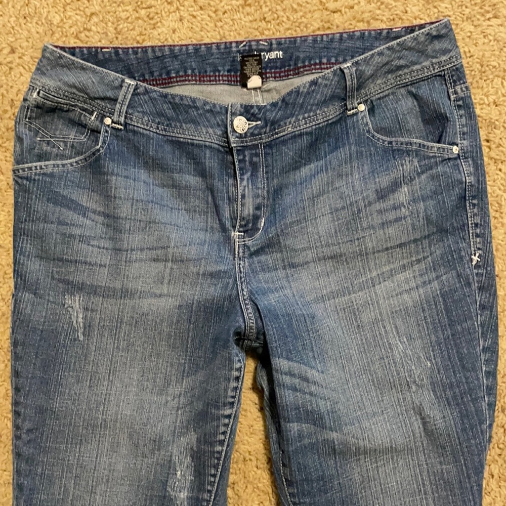 Lane Bryant Cropped Jeans